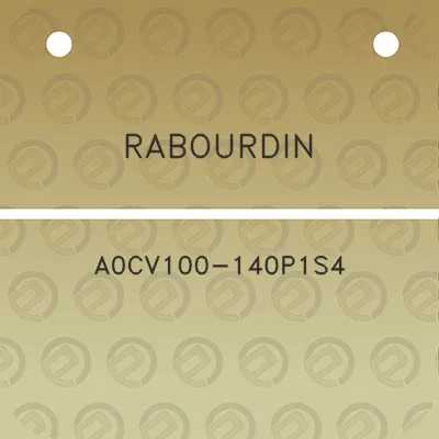 rabourdin-a0cv100-140p1s4