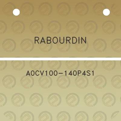 rabourdin-a0cv100-140p4s1