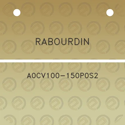 rabourdin-a0cv100-150p0s2