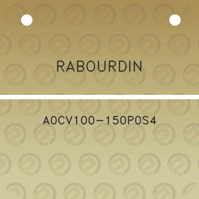 rabourdin-a0cv100-150p0s4