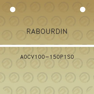 rabourdin-a0cv100-150p1s0