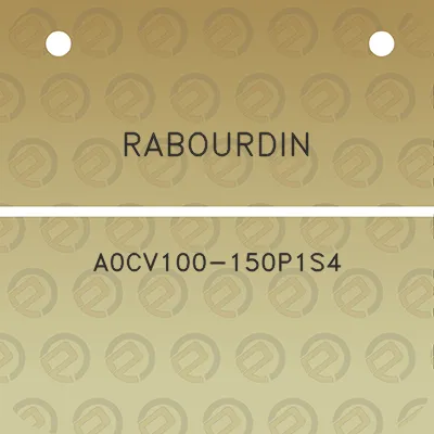 rabourdin-a0cv100-150p1s4