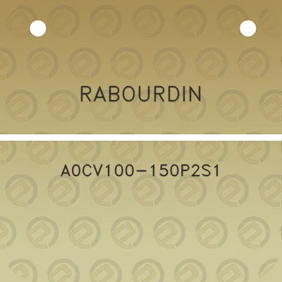 rabourdin-a0cv100-150p2s1