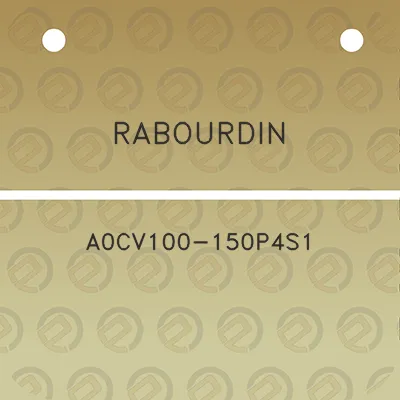 rabourdin-a0cv100-150p4s1