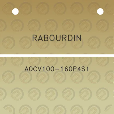 rabourdin-a0cv100-160p4s1