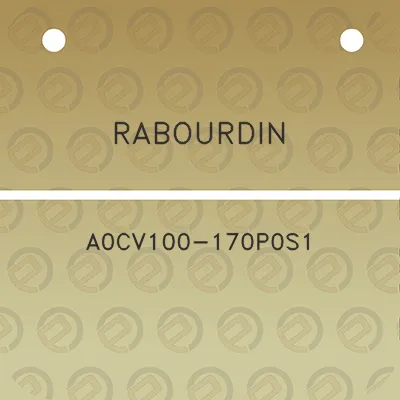 rabourdin-a0cv100-170p0s1