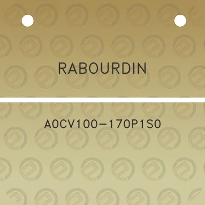 rabourdin-a0cv100-170p1s0