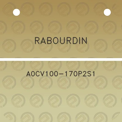 rabourdin-a0cv100-170p2s1