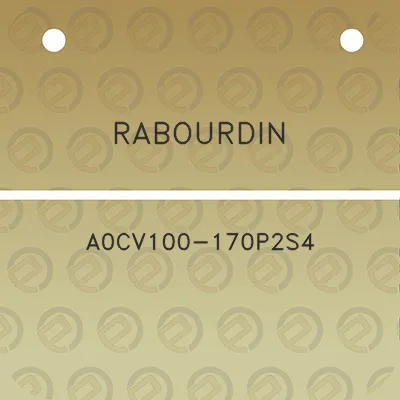 rabourdin-a0cv100-170p2s4