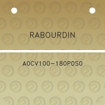 rabourdin-a0cv100-180p0s0