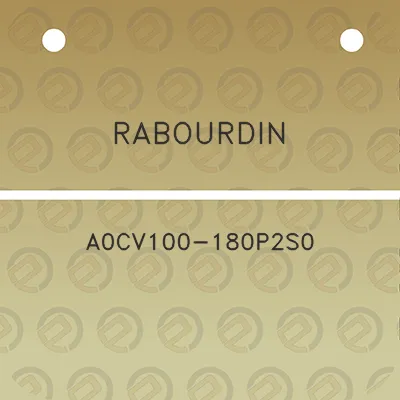 rabourdin-a0cv100-180p2s0