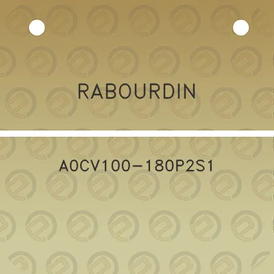 rabourdin-a0cv100-180p2s1