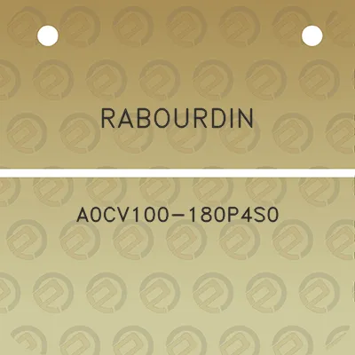 rabourdin-a0cv100-180p4s0