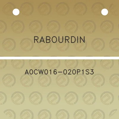 rabourdin-a0cw016-020p1s3