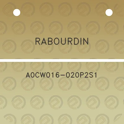 rabourdin-a0cw016-020p2s1