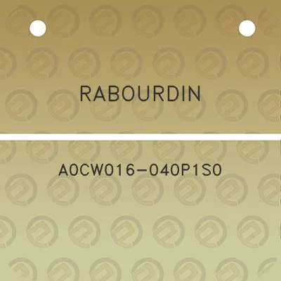 rabourdin-a0cw016-040p1s0