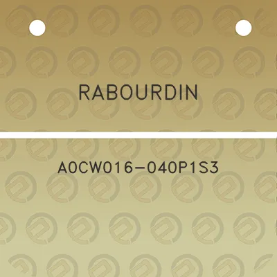 rabourdin-a0cw016-040p1s3