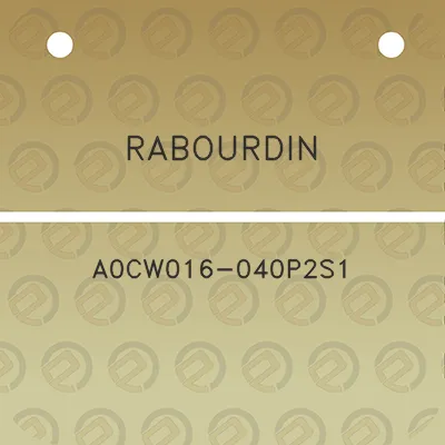 rabourdin-a0cw016-040p2s1