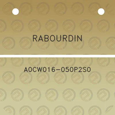 rabourdin-a0cw016-050p2s0