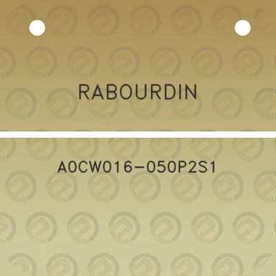 rabourdin-a0cw016-050p2s1