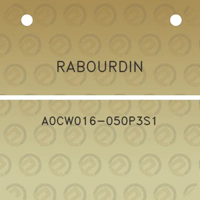 rabourdin-a0cw016-050p3s1