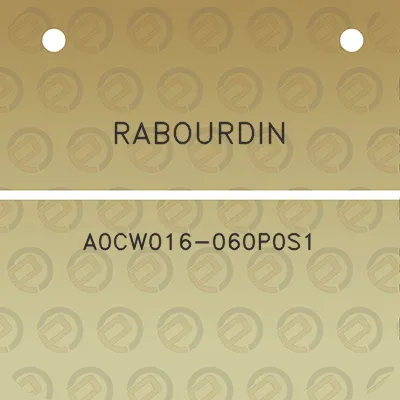 rabourdin-a0cw016-060p0s1