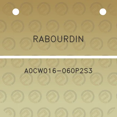 rabourdin-a0cw016-060p2s3