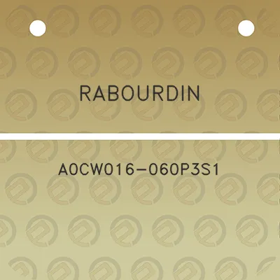 rabourdin-a0cw016-060p3s1