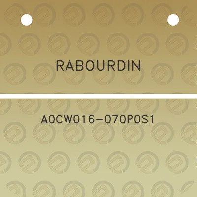 rabourdin-a0cw016-070p0s1