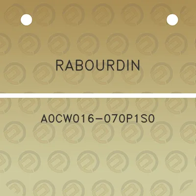 rabourdin-a0cw016-070p1s0