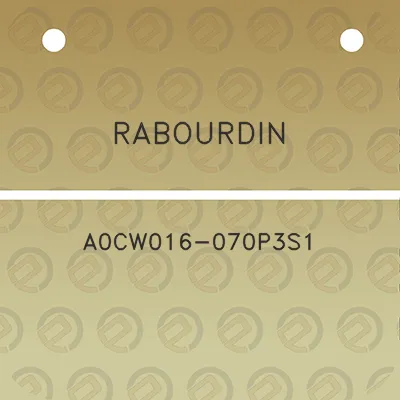 rabourdin-a0cw016-070p3s1