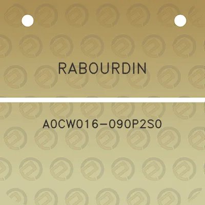 rabourdin-a0cw016-090p2s0