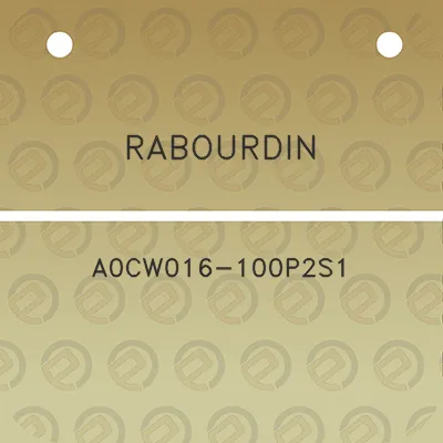 rabourdin-a0cw016-100p2s1