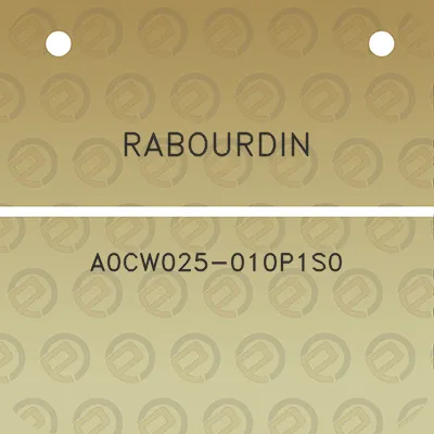 rabourdin-a0cw025-010p1s0