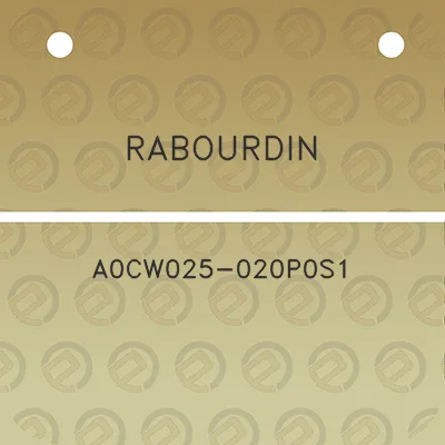 rabourdin-a0cw025-020p0s1