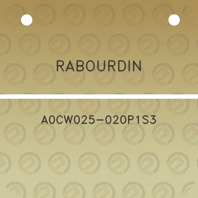 rabourdin-a0cw025-020p1s3