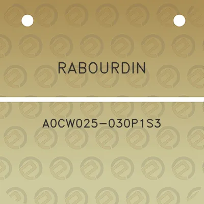 rabourdin-a0cw025-030p1s3