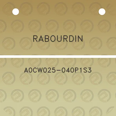 rabourdin-a0cw025-040p1s3