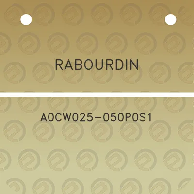 rabourdin-a0cw025-050p0s1