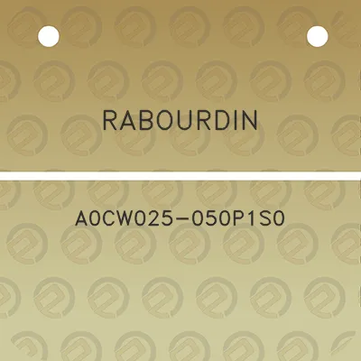 rabourdin-a0cw025-050p1s0