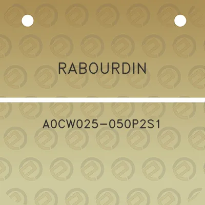 rabourdin-a0cw025-050p2s1