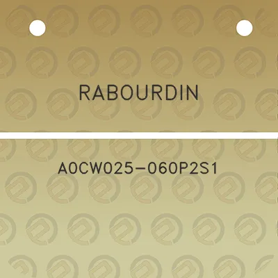 rabourdin-a0cw025-060p2s1