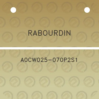 rabourdin-a0cw025-070p2s1