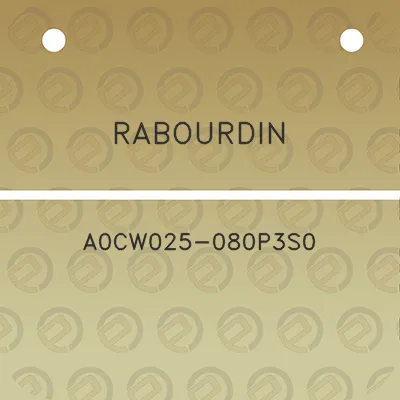 rabourdin-a0cw025-080p3s0