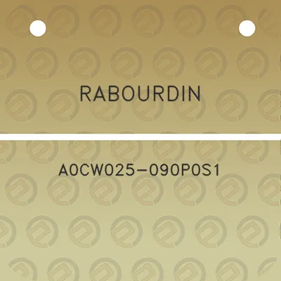 rabourdin-a0cw025-090p0s1