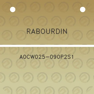 rabourdin-a0cw025-090p2s1