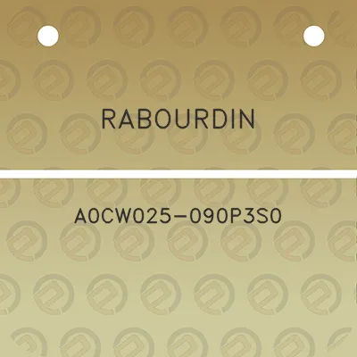 rabourdin-a0cw025-090p3s0