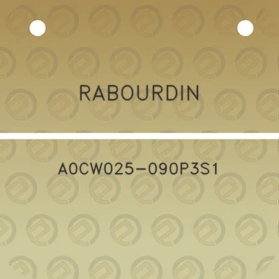 rabourdin-a0cw025-090p3s1