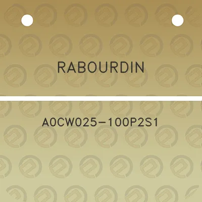 rabourdin-a0cw025-100p2s1