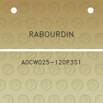 rabourdin-a0cw025-120p3s1